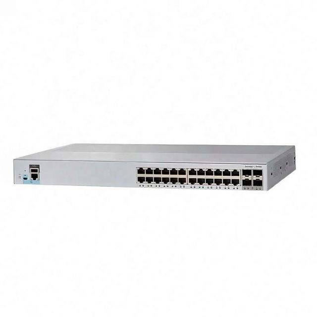 Original New In Box 24 Port GigE 4 X 1G SFP Network Switch WS-C2960L-24TS-AP