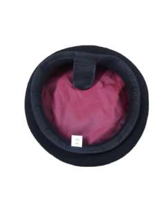 Chapeau béret en laine unisexe de haute qualité brodé sur mesure en feutre tricoté fêtes d'hiver couvre-chef pour adultes style extérieur formel-Vente en gros - Product Image 6