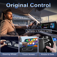 Adaptateur sans fil CarPlay Android Auto pour aromathérapie 2 en 1 5,8 GHz WiFi Bluetooth 5.2 Dongle USB intelligent pour voiture avec diffuseur de parfum