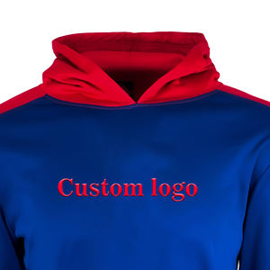 Sudaderas con capucha unisex con logotipo bordado de cara completa de lana pesada de diseño OEM promocional personalizado - Product Image 3