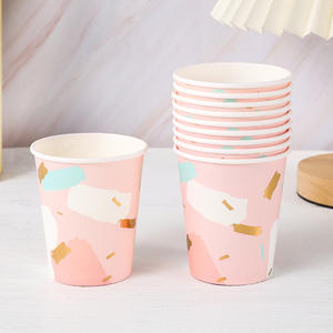 Gobelets en papier colorés pour les fêtes d'anniversaire Saint Valentin Retour à l'école Célébrations du Ramadan et de Thanksgiving-Catering Events - Product Image 3