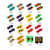 Chaussettes en coton écologiques antidérapantes à motifs personnalisés en gros, unisexes, décontractées, sportives, respirantes, douces, marque privée, usage quotidien