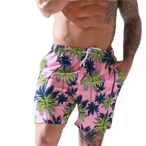 Shorts de sport décontractés pour hommes en coton 100% toile, motif uni, sublimation, vêtements décontractés pour le sport en plein air, directement de l'usine - Product Image 1