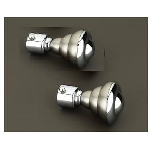 Tige de poteau de rideau en aluminium de décoration de maison élégante nordique Durable utilisant divers poteaux de rideau décoration d'accessoires pour la maison - Product Image 5