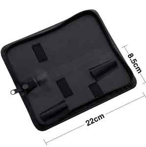 Prix usine étui en cuir PU pour ciseaux de coiffure sac à outils de barbier avec étui à ciseaux pour le stockage d'accessoires de barbier - Product Image 2