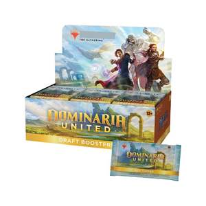 Caja de Sobres de Draft de Magic: The Gathering, Dominaria United |   36 Paquetes + Carta Decorativa para Caja (541 Cartas de Juego) - Product Image 1