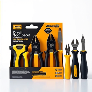 Drywall <b>Tool</b> <b>Set</b> 8-Piece Joint Compound Kit for Painters & Installers by MONDELIN - Product Image 2