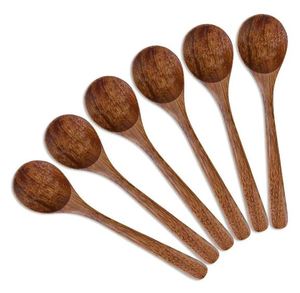 Juego de cucharas para mezclar italianas más vendidas, nueva colección, 3 cucharas para servir de madera natural, cubiertos de madera económicos a bajo precio - Product Image 6