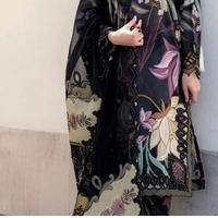 Ensembles de Kurta Prêts-à-Porter Élégants pour Femmes et Filles, Vêtements Indiens et Pakistanais avec Haut Anarkali, Bas et Dupatta, Robes Décontractées pour Femmes