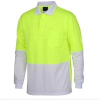 Camisas de Trabajo de Manga Larga con Logotipo de Águila Voladora de Alta Calidad al por Mayor, Camisas de Algodón y Poliéster Cómodas, Impermeables y Reflectantes de Seguridad