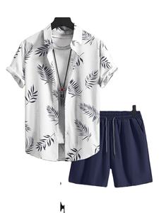 Conjunto de Camiseta y Pantalones Cortos para Hombre, Venta al por Mayor 2024, Conjunto de 2 Piezas, Personalizable - Product Image 3