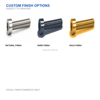 Vis de guidon en acier inoxydable industriel de haute qualité, fixations standard DIN912 Gr5 avec services de perçage et brochage