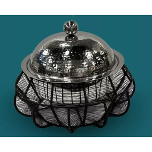 Nouvel Arrivage Plat à Chaleur Vintage Casserole Pot Créatif En Métal Présentoir De Nourriture Buffet Réchauffeur Au Prix De Gros - Product Image 5