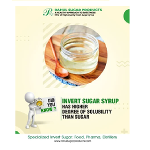 Sirop de sucre inversé BP raffiné biologique de qualité supérieure en boîte et en sac pour une douceur parfaite et une consistance parfaite dans les recettes d'aliments et de boissons - Product Image 1