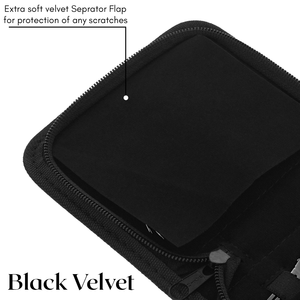 Kit d'outils d'extensions de cheveux professionnelles aiguille d'extension de cheveux de type C 10 pièces clips de sectionnement de style noir ciseaux de coupe de trame - Product Image 5