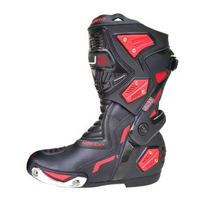2025 Hot Selling New Motorbike Comfortable Shoes Riding Racing Waterproof Breathable <b>Leather</b> Motorbike Motocross <b>Leather</b> Shoes - Product Image 3