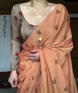 Роскошный однотонный Шелковый Атласный жаккард с смесью вискозы сари премиум качества Индийский пакистанский женский газон Shalwar Kameez костюмы