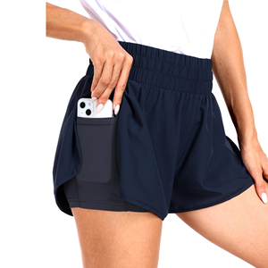 Falda DE TENIS informal para mujer, bolsillos de pelota, cintura elástica, pantalones cortos integrados, tela que absorbe la humedad para entrenamiento funcional duradero - Product Image 1