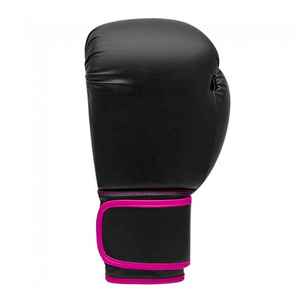 Guantes de boxeo con logotipo personalizado de Pakistán Fabricante 8oz 16oz Deportes de cuero MMA Fighting Kick Boxing Guantes de entrenamiento de perforación - Product Image 5