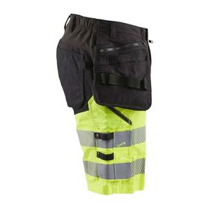 Pantalones cortos de seguridad de alta visibilidad al por mayor, ropa de trabajo para hombres, pantalones cortos de seguridad con cinta reflectante de alta visibilidad para hombres - Product Image 2