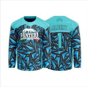 Maillot de hockey sur glace personnalisé par sublimation | Fabricant de vêtements de marque OEM | Fabricant de maillots de hockey OEM cousus de style Pro - Product Image 4