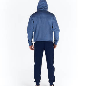 Chándal liso personalizado para hombre de algodón 100% de alta calidad al por mayor chándal de talla grande de entrenamiento deportivo transpirable para invierno - Product Image 4