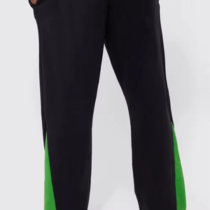 Pantalon de jogging de sport pour hommes avec logo personnalisé pantalon de survêtement décontracté à taille élastique pantalon de survêtement coupe ample jambe droite pantalon pour hommes lavé - Product Image 6