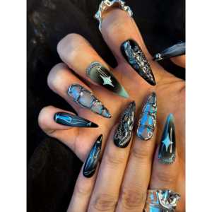 Uñas Postizas que Brillan en la Oscuridad, Visibles en la Oscuridad - Product Image 4