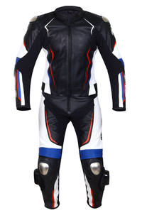 Traje de moto de cuero genuino de servicio OEM, traje profesional de protección cómoda de alta calidad, traje de carreras de automóviles para motocicletas - Product Image 6