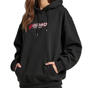 Fabricante de Logotipos Personalizados, Sudaderas de Mujer con Estampado Invernal de 440 g/m², Sudaderas con Capucha de Punto de Manga Larga, Ropa Deportiva de Moda - Product Image 6