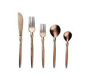 ชุดช้อนส้อมมีดเหล็กสแตนเลสขัดเงาสุดหรูมีดส้อมมีดสำหรับบ้านและร้านอาหาร - Product Image 3