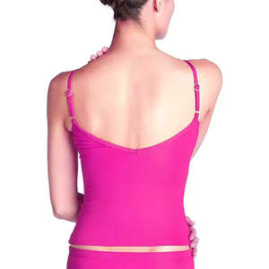 Débardeur Femme Polyvalent en Coton Respirant Tricoté Côtelé pour Yoga et Gym - Product Image 2