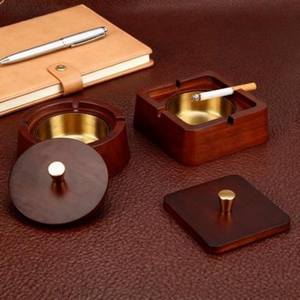 ที่เขี่ยบุหรี่ไม้ตกแต่ง |   ที่เขี่ยบุหรี่และซิการ์ไม้เนื้อแข็งทำมือ - Product Image 4