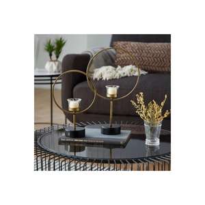 Modern Design Premium Quality Metal Candleholder with Black Powder Coated Finished with Round Shape Design Candle Holder - Product Image 6
