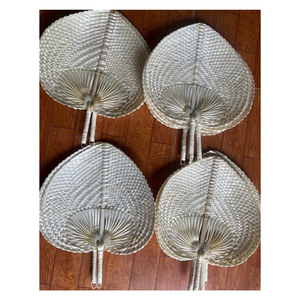 Ventilador de bambú tejido a mano, ventilador de refrigeración de verano ecológico para venta al por mayor - Product Image 4