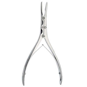 Instrumento Médico Ortopédico, Rongeur para Huesos Beyer, Diseño Curvo, Acero Inoxidable de Alta Resistencia, Certificado CE, Kit Quirúrgico Manual Clase I - Product Image 1