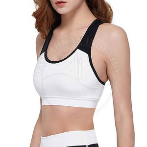 Sujetador Deportivo Ligero de alto soporte para mujer, sin costuras, logotipo personalizado y color, transpirable, último diseño, Sujetador deportivo - Product Image 1