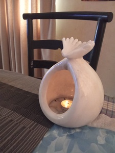 Candelero votivo de linterna de ónix artístico para decoración del hogar Navidad y Pascua al por mayor - Product Image 5