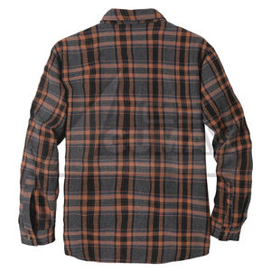 Nueva camisa de trabajo de franela resistente para hombre, forrada térmicamente, mezcla de algodón duradera, ropa de trabajo para exteriores, camisa de franela para hombre - Product Image 2