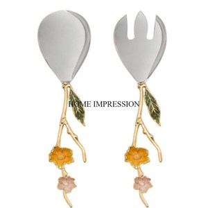 Colección de Arte y manualidades creativas modernas, los más demandados, los más vendidos, manijas chapadas en oro, juego de cubiertos de lujo, suministros de utensilios de cocina - Product Image 2