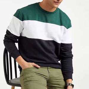 Sudadera de cuello redondo con logotipo personalizado de alta calidad para hombre, ropa de invierno de moda de estilo Vintage de algodón Unisex - Product Image 1