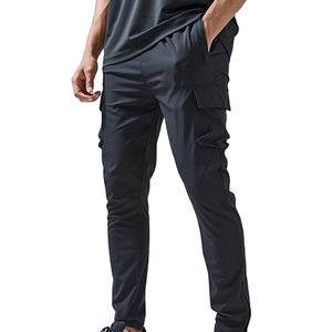 Pantalones Deportivos para Hombre de Alta Calidad, Diseño OEM Personalizado, Múltiples Bolsillos, Corte Ajustado, Transpirables, de Gran Venta, para Gimnasio y Running - Product Image 1