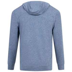 Sweat à capuche zippé pour hommes avec col montant pull extensible léger pour l'entraînement, sports de plein air et marque avec logo personnalisé - Product Image 6