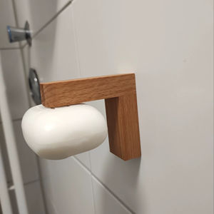 Porte-savon en bois durable de luxe pour salle de bain, évier de cuisine, écologique, drainage de l'eau, accessoire de maison - Product Image 1