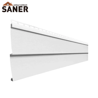 American Lap Standard 9.84x157.48in Panneau de revêtement en vinyle PVC 1.1mm Résistant à l'humidité Revêtement mural extérieur Design graphique