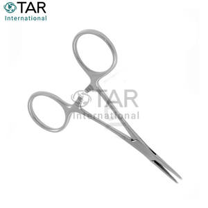 Fórceps para arteria de micromosquitos, pinza quirúrgica recta de 10,0 cm, fórceps rectos para mosquitos de acero inoxidable, instrumentos médicos - Product Image 3