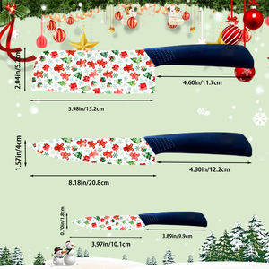 Cuchillo de Chef de Cerámica Premium al por Mayor, Juego de 6 Piezas con Hoja Fija y Mango de Plástico para Supervivencia y Bushcraft, Precio de Fábrica - Product Image 2