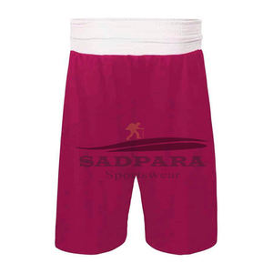 Pantalones cortos de boxeo de diseño personalizado talla 2026 de calidad superior al por mayor pantalones cortos de lucha con logotipo impreso sublimado personalizado para hombres - Product Image 5