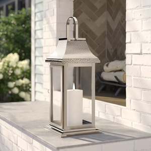 Farol de Piso Elegante, Portavelas de Mesa Navideño, Decoración Navideña para Interiores y Exteriores, Fiestas, Decoración de Año Nuevo, La Mejor Calidad - Product Image 3