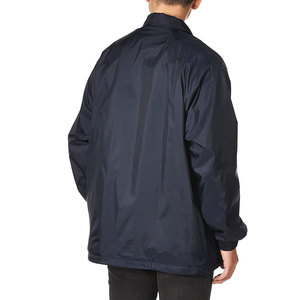 turn down collar men new design jackets Hot Sale Men's Jacket Blank Custom Logo Plain <b>Black</b> <b>Windbreaker</b> Jacket - Product Image 3
